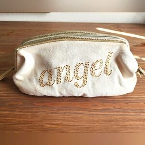 BOGO VTG Victoria Secret Angel Cosmetic bag